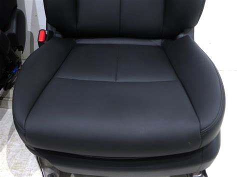 Replacement Infiniti Q50 Black Leather Front Seats 2014 2015 2016 2017 ...