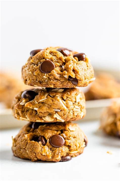 5-Ingredient Peanut Butter Protein Cookies - Eating Bird Food