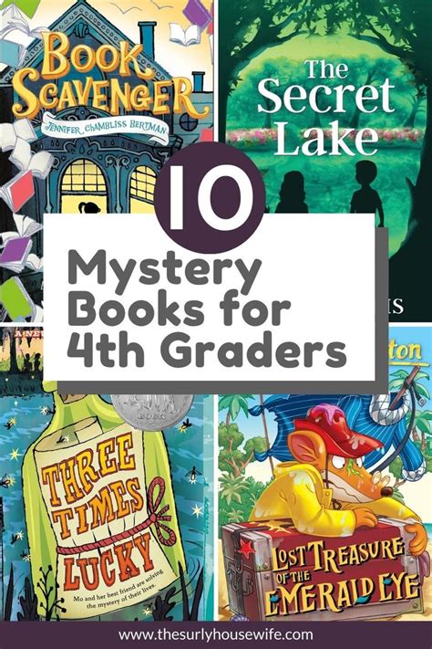10 Terrific Mystery Books for 4th Graders Will Love! | 4th grade books, Elementary books ...