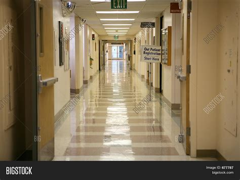 Hospital Hallway Image & Photo (Free Trial) | Bigstock