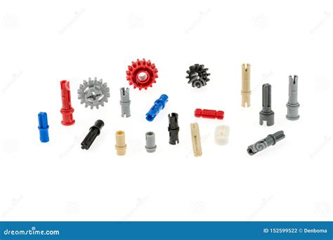 Lego technic pieces stock photo. Image of gear, colorful - 152599522