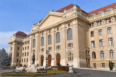 Building of the University, Debrecen, Hungary Editorial Stock Photo ...