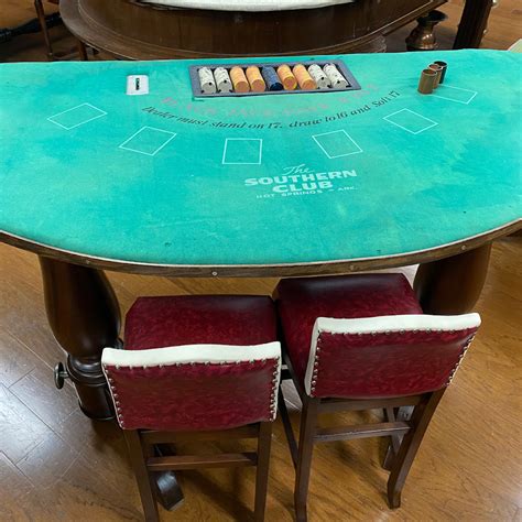 Southern Club Poker Table - Encyclopedia of Arkansas