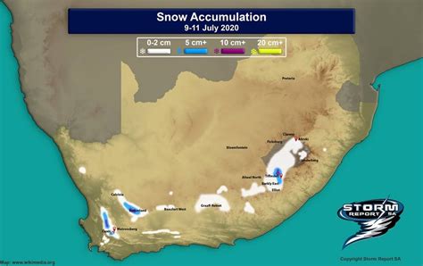 Snow and severe weather warning for the Western Cape