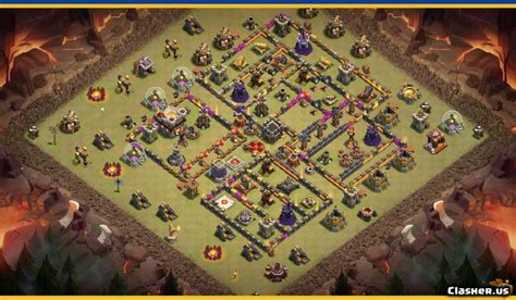 Copy Base [Town Hall 11] TH11 War/Trophy base #1749 [With Link] [10 ...