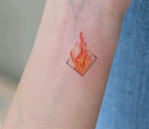 Elements Flame Tattoos, Dad Tattoos, Mini Tattoos, Body Art Tattoos, Small Tattoos, Subtle ...