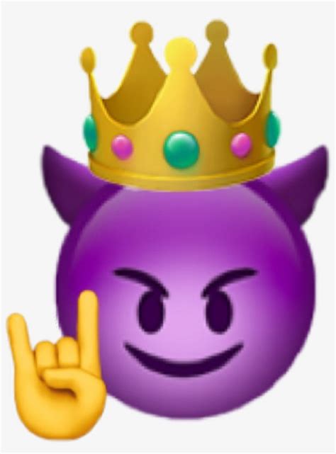 Transparent Crown Emoji