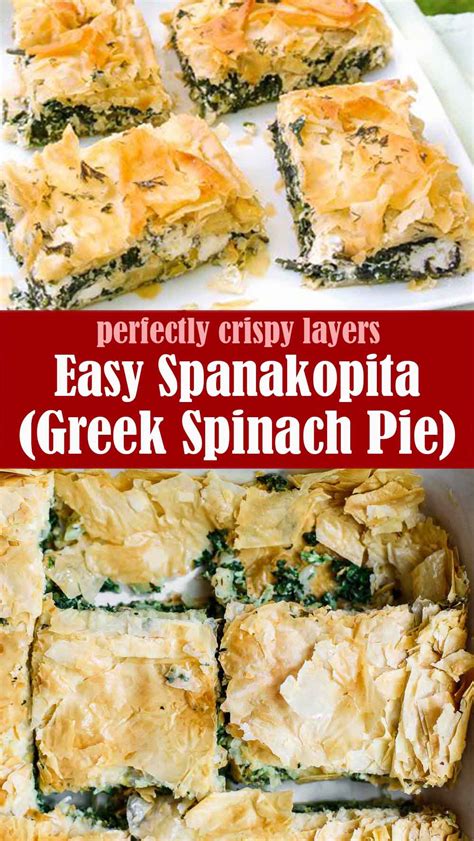 Easy Spanakopita Recipe (Greek Spinach Pie) – Reserveamana