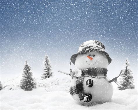 Download Snowman Wallpaper