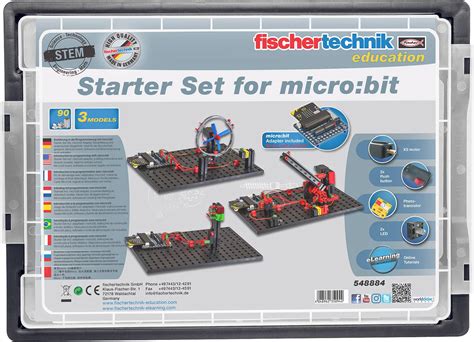 Buy fischertechnik education fischertechnik STEM Robotics Supplement Micro:bit starter kit ...