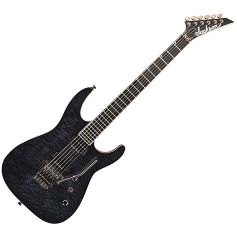 Jackson SL2Q Pro Series Soloist Guitarra Eléctrica, Transparent Black | Gear4music