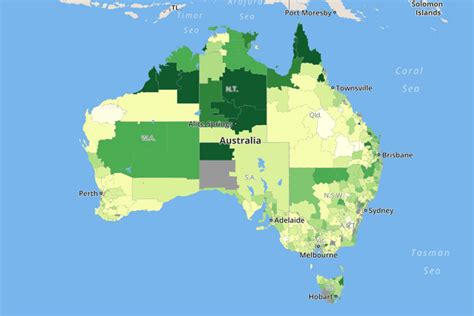 Interactive Australia Map