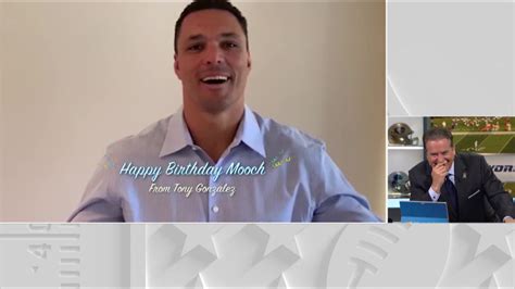 Former NFL tight end Tony Gonzalez wishes NFL Network's Steve Mariucci a Happy Birthday