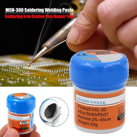 Welding Flux Brand New Mechanic Soldering Solder Welding Paste Flux XG 50 SMD SMT Sn63/Pb37 Tool ...