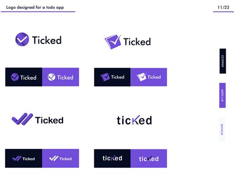 Todo app logo (ticked) by Kingsley Nwaode on Dribbble