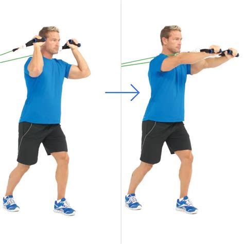 How To Do Forward Triceps Extension With Bands