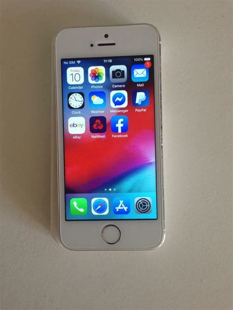 iPhone 5s 16GB Silver Unlocked In Good Used Condition. | in Southampton ...