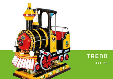 Train | Cogan Kiddie Rides | Interactive Coin-op rides and kid's corner platforms