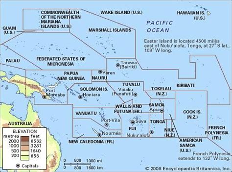 Pacific Islands | region, Pacific Ocean | Britannica.com