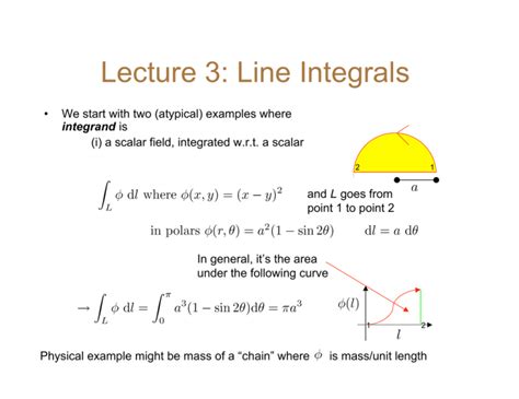 Lecture 3: Line Integrals