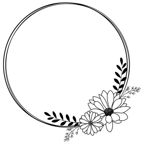 Circle Wedding Borders PNG, Vector, PSD, and Clipart With Transparent ...