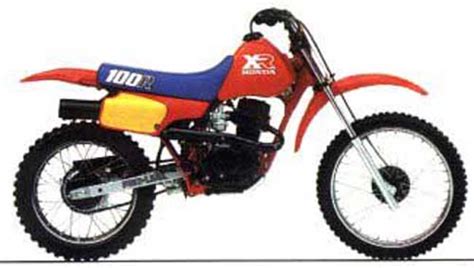 Honda XR100R XR100 XR 100 Manual