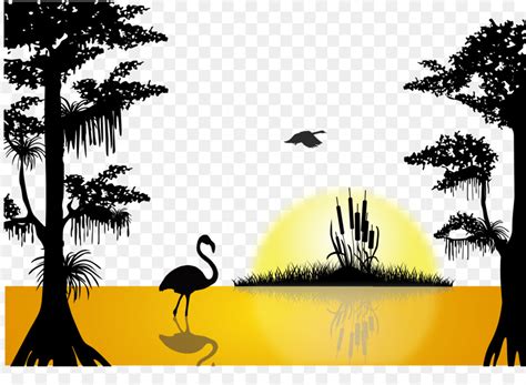 Lake Silhouette Vector at Vectorified.com | Collection of Lake ...