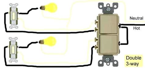 Double Pole Light Switch Wiring Diagram