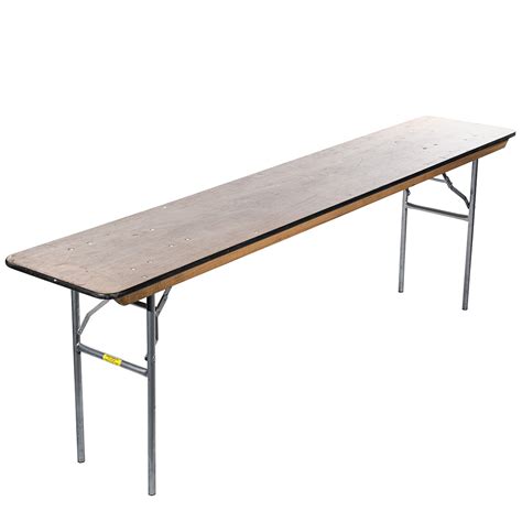 8′ Plywood Classroom Table | American Party Rentals