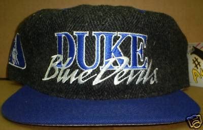 VINTAGE DUKE UNIVERSITY NCAA-COLLEGE SNAP HAT WOOL | #101269834