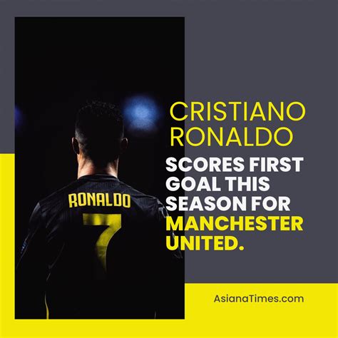 Cristiano Ronaldo Scores His 1st Goal This Season For Manchester United ...