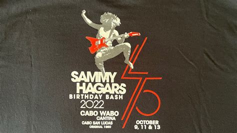 Sammy Hagar 75th Birthday Bash @ Cabo Wabo Cantina 10-13-2022 NIGHT THREE - YouTube