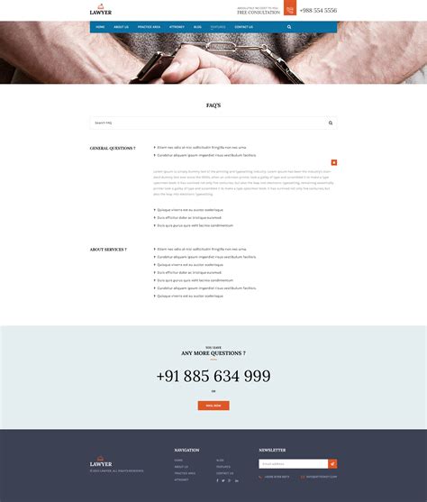 Lawyer - PSD Template by BCweb-themes | ThemeForest