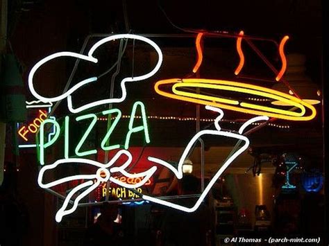 Neon Sign - Pizza Gas Lights, Flickering Lights, Neon Light Signs, Neon ...