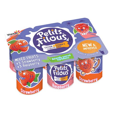 Offer Iceland Petits Filous Strawberry and Raspberry Fromage