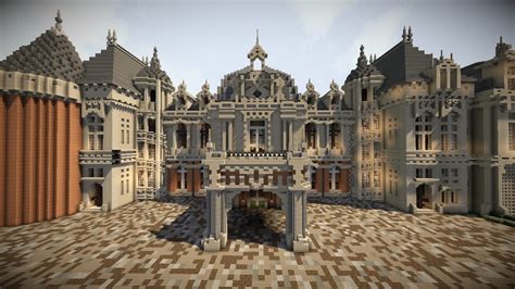 Waddesdon Manor Minecraft Map