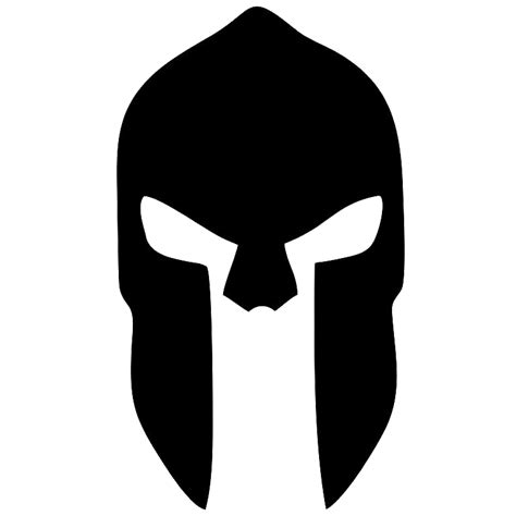 Spartan Helmet Logo Transparent