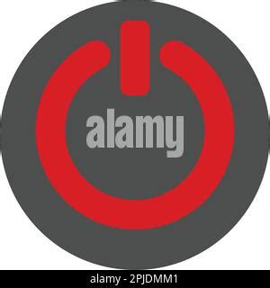 power button icon vector template Stock Vector Image & Art - Alamy