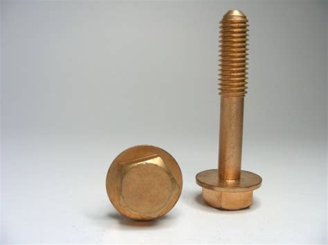 Penta Head Bolt / Silicon Bronze, Bright Dipped