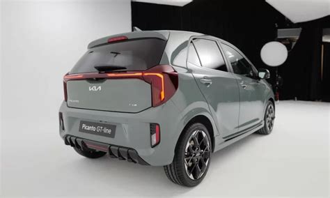 Leaked images showcase eye-catching 2023 Kia Picanto GT Line