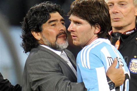 World Cup 2022: Maradona's son: Anyone comparing Messi and Maradona ...