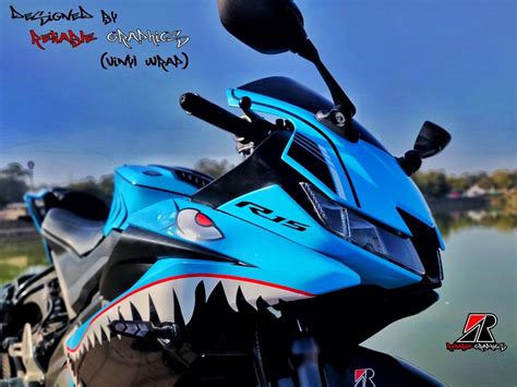 Design for R15 v3... By RELIABLE GRAPHICS | Bike pic, Sticker design ...