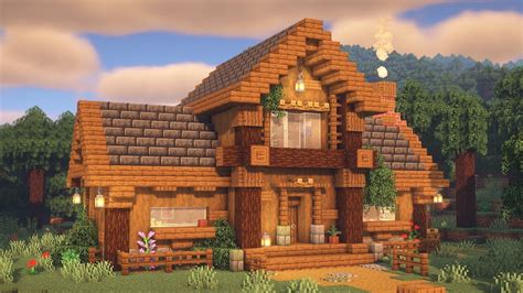 spruce house designs minecraft en 2024 | Petite maison minecraft, Belle maison minecraft, Maison ...