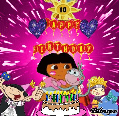 happy birthday dora! Picture #115700900 | Blingee.com