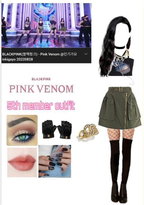 BLACKPINK "Pink Venom" stage outfit em 2022 | Roupas da moda, Roupas ...