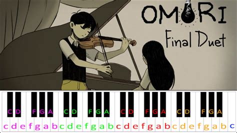 Final Duet (OMORI) | Piano Letter Notes