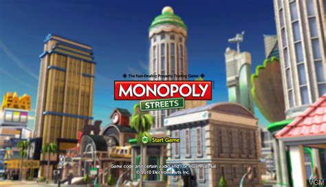 Monopoly Streets for Microsoft Xbox 360 - The Video Games Museum