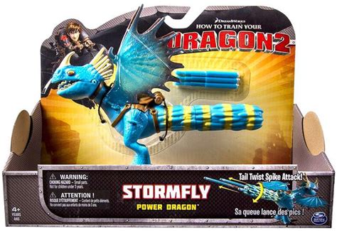 How to Train Your Dragon 2 Power Dragons Stormfly Action Figure Spin ...