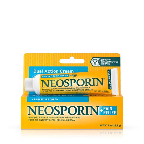 Neosporin + Pain Relief Dual Action Cream, 1 Oz- Buy Online in United Arab Emirates at ...