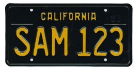 'Black Plate' license plates returning to California - Old Cars Weekly